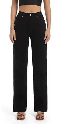 Stretch Straight Jeans