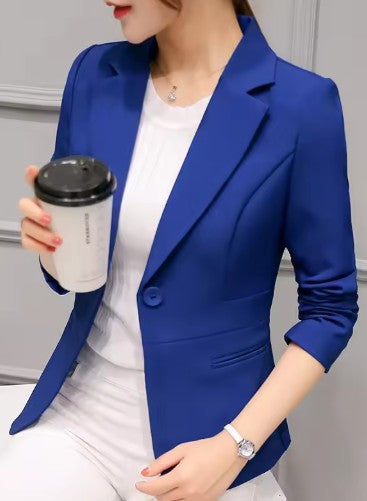 City Tailored Blazer Classic Office Coat