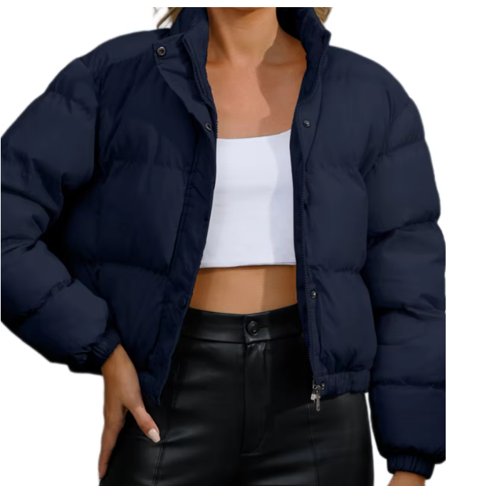 Urban Crop Puffer Jacket