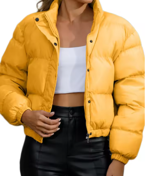 Urban Crop Puffer Jacket