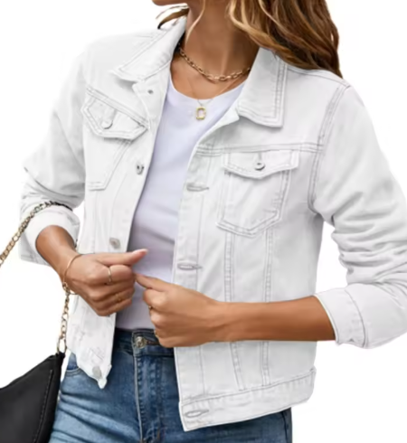 Cropped Denim Jacket