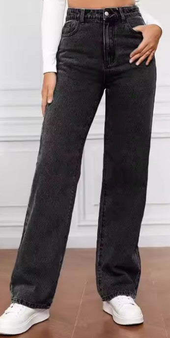 Everyday Stretch Wide Leg Jeans
