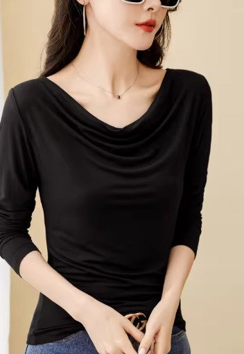 Korean Comfort V-Neck Tee