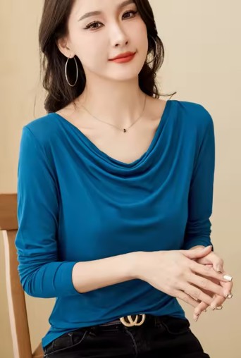 Korean Comfort V-Neck Tee