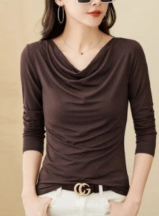 Korean Comfort V-Neck Tee