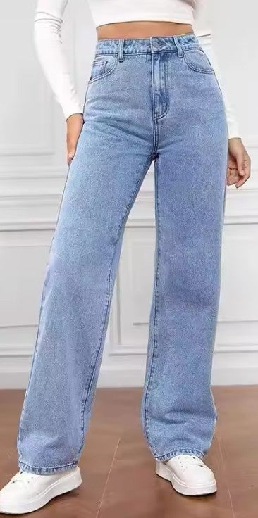 Everyday Stretch Wide Leg Jeans