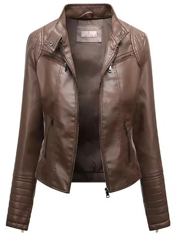 Urban Curve Leather Jacket