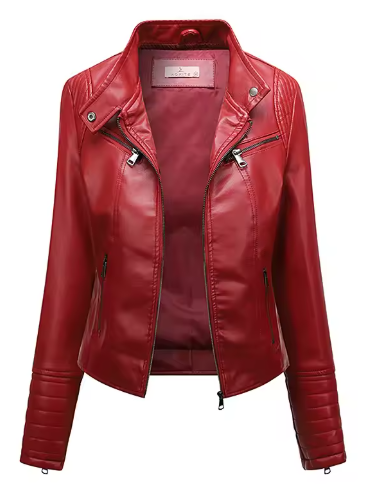 Urban Curve Leather Jacket