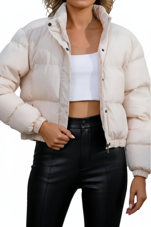 Urban Puff Crop Warm Jacket