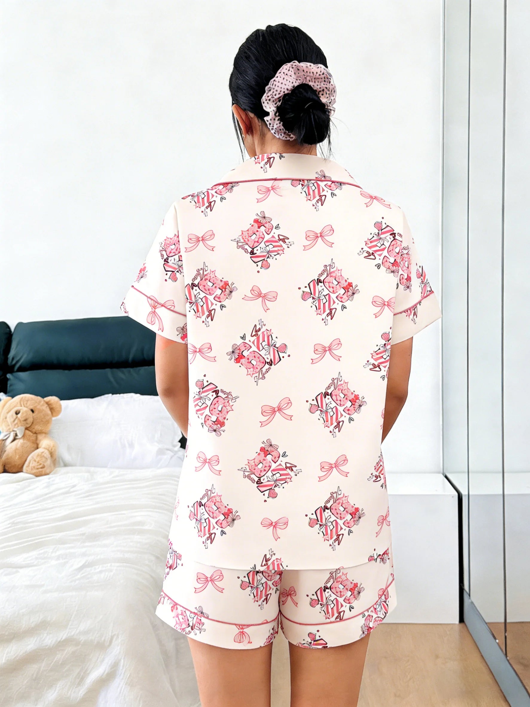 Cozy Print Pyjama Set