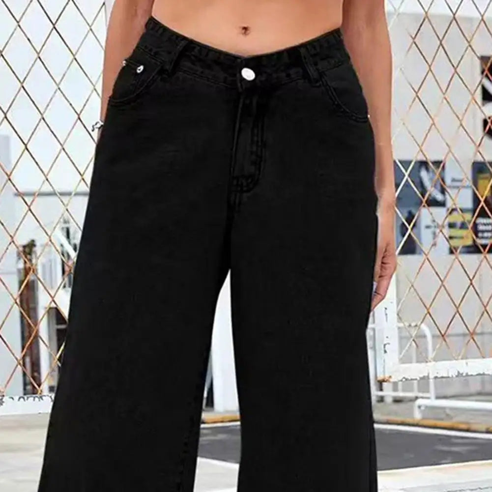 Everyday Stretch Wide Leg Jeans