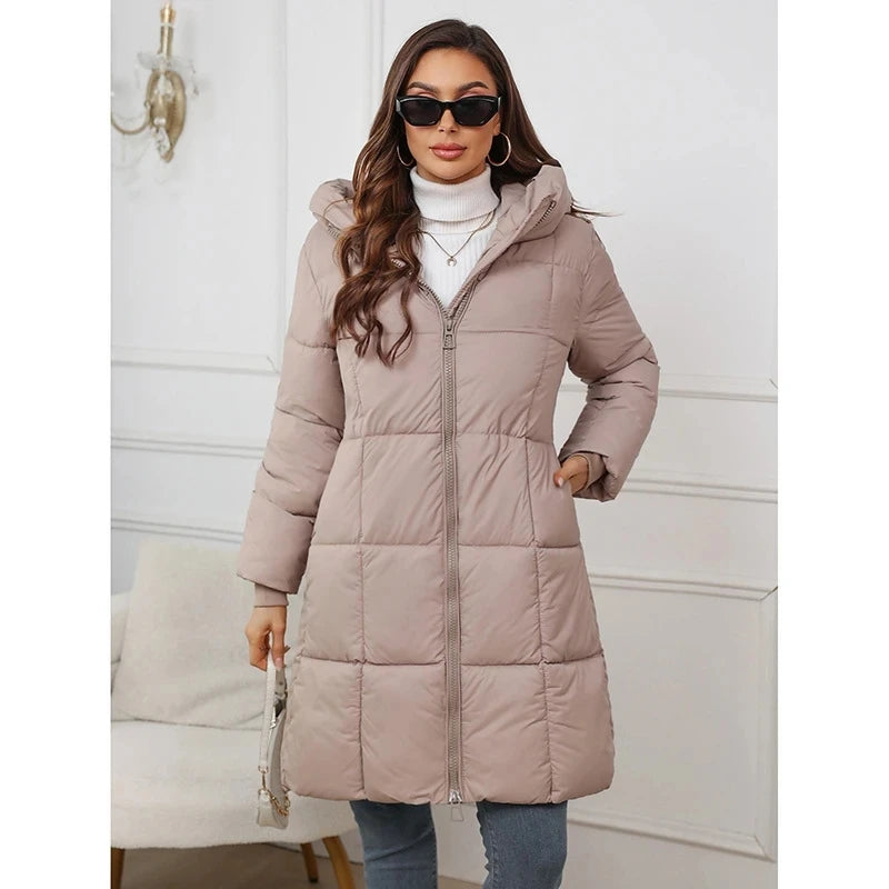 Long Winter Puffer Jacket
