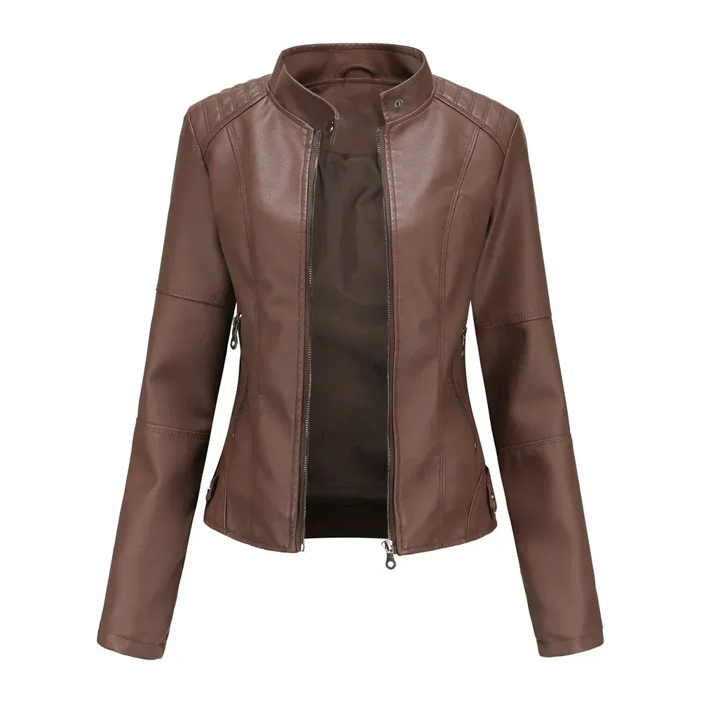City Moto Faux Leather Jacket