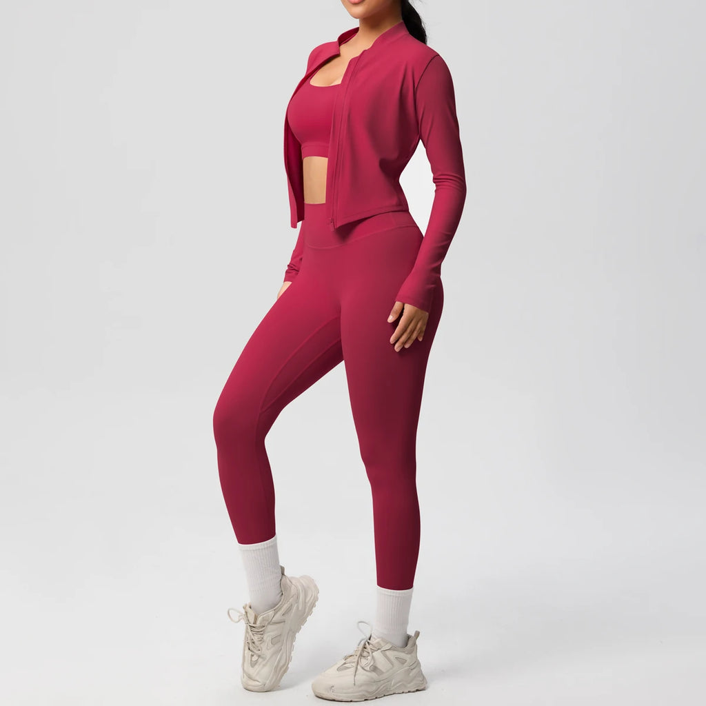 FlexPro Performance Gym Tracksuit Set