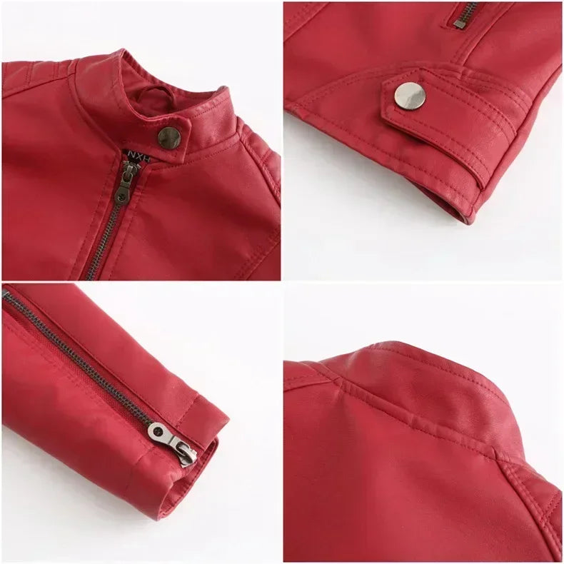 City Moto Faux Leather Jacket