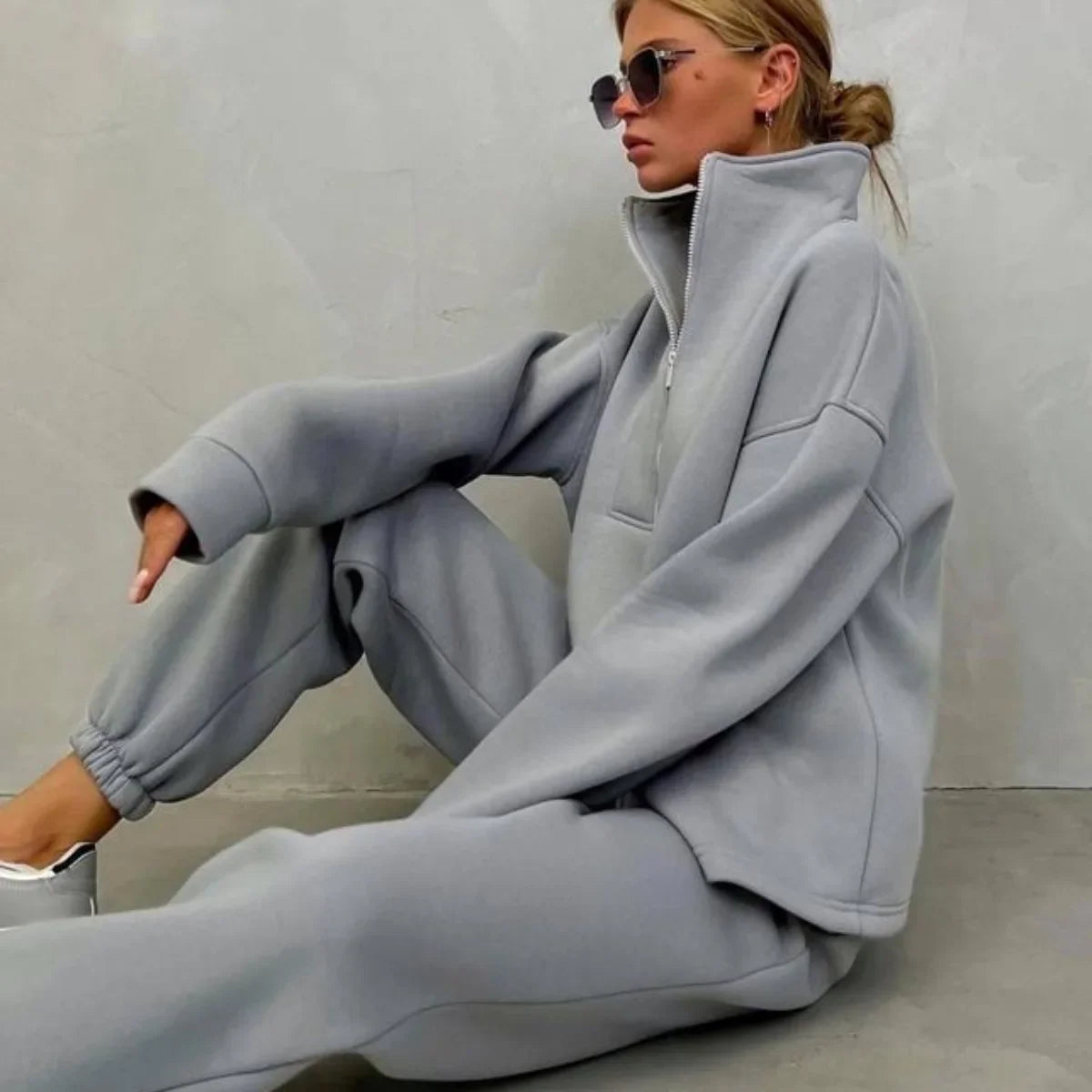 Zip Two-Piece Set
