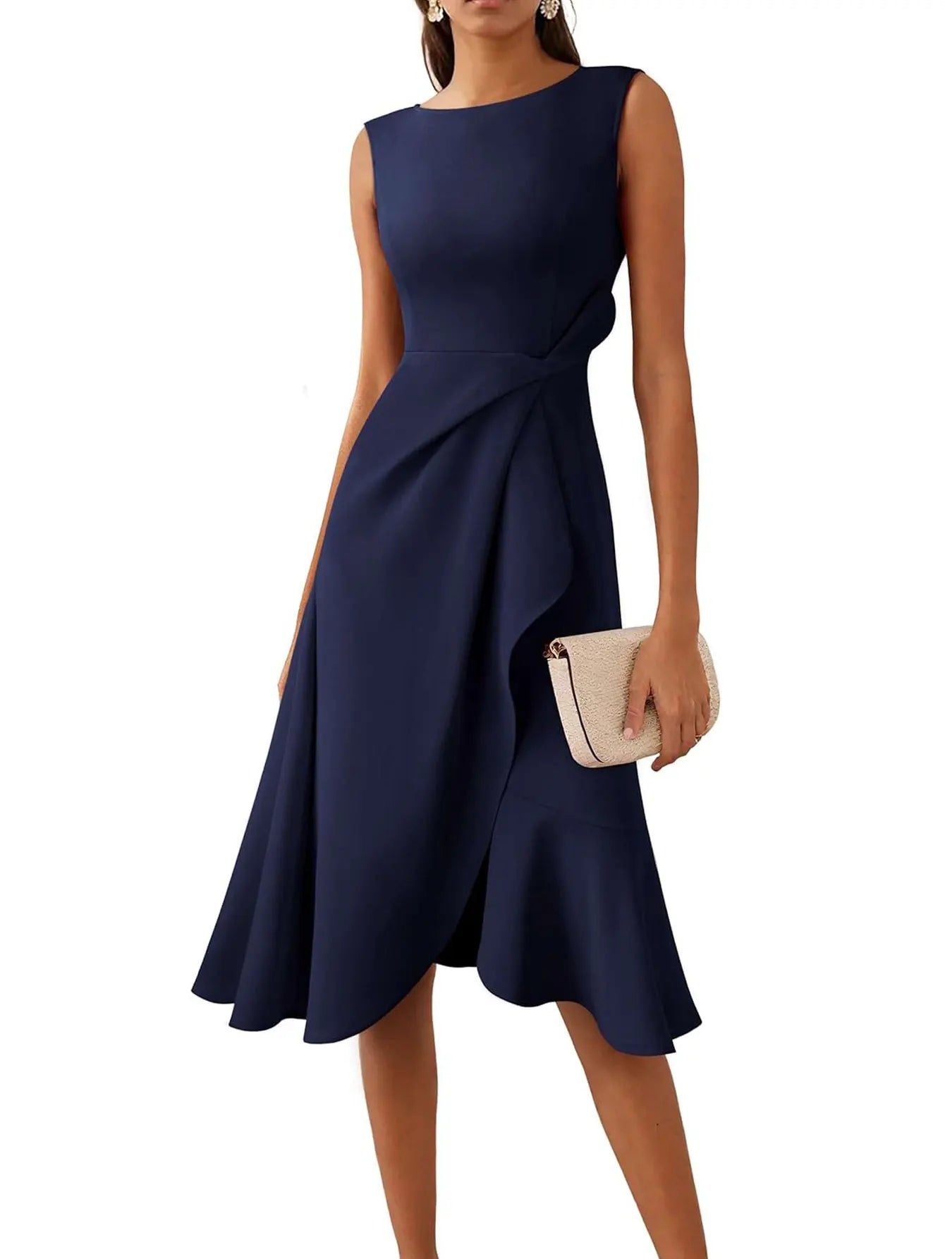Everyday Slim Ruffle Dress