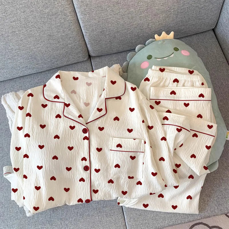 Cozy Print Home Comfort Pyjama Set