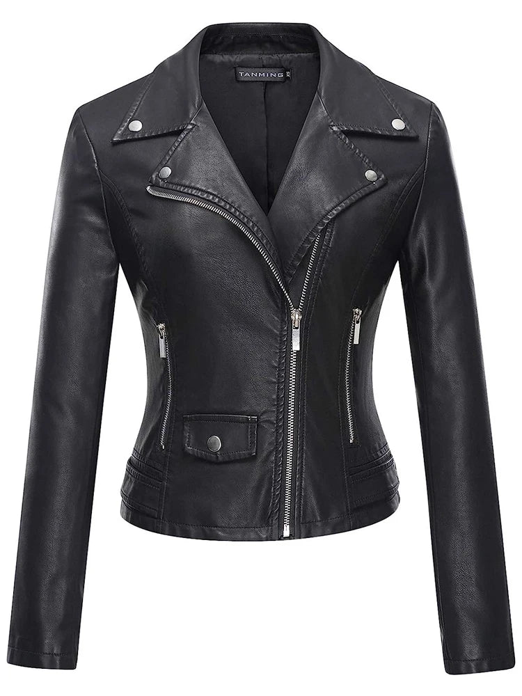 Rogue Moto PU Leather Jacket