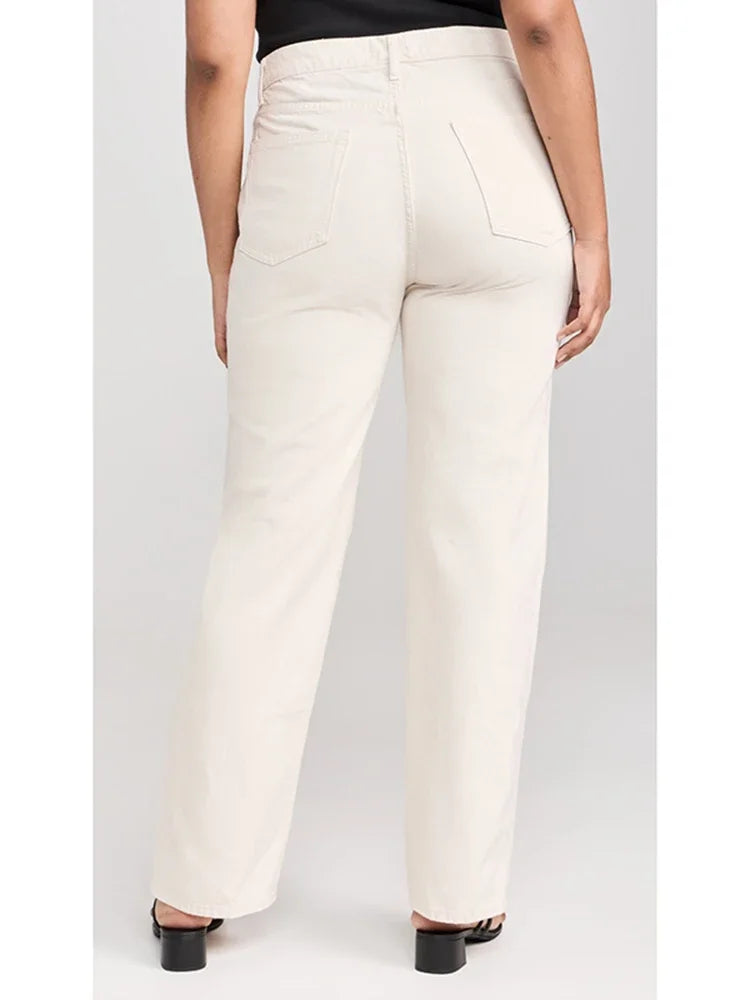 Stretch Straight Jeans