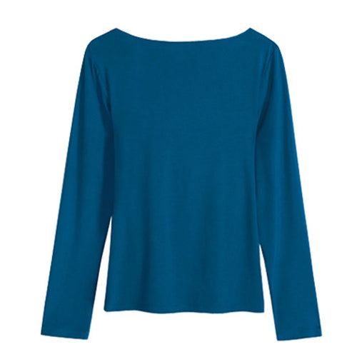 Cowl Neck Long Sleeve Top