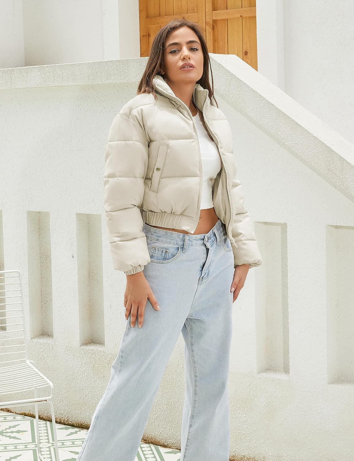 Urban Puff Crop Jacket
