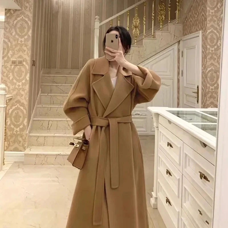 Reversible Classic Luxe Wool Overcoat