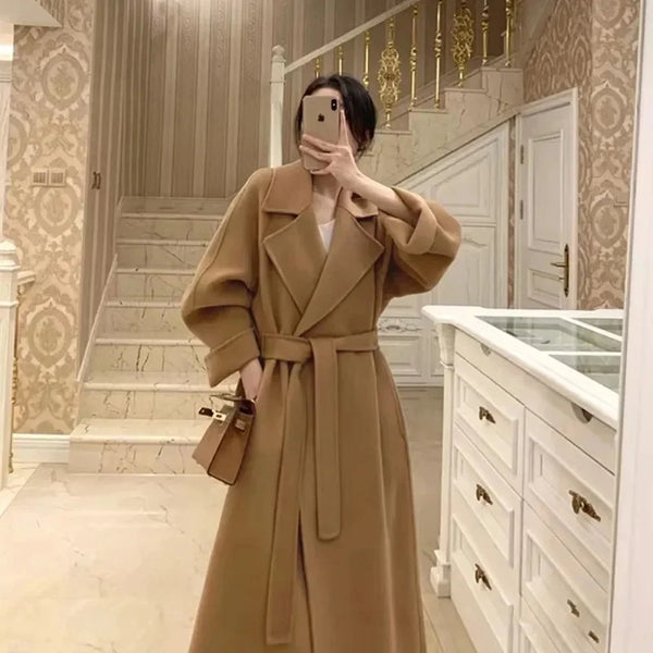 Reversible Classic Luxe Wool Overcoat