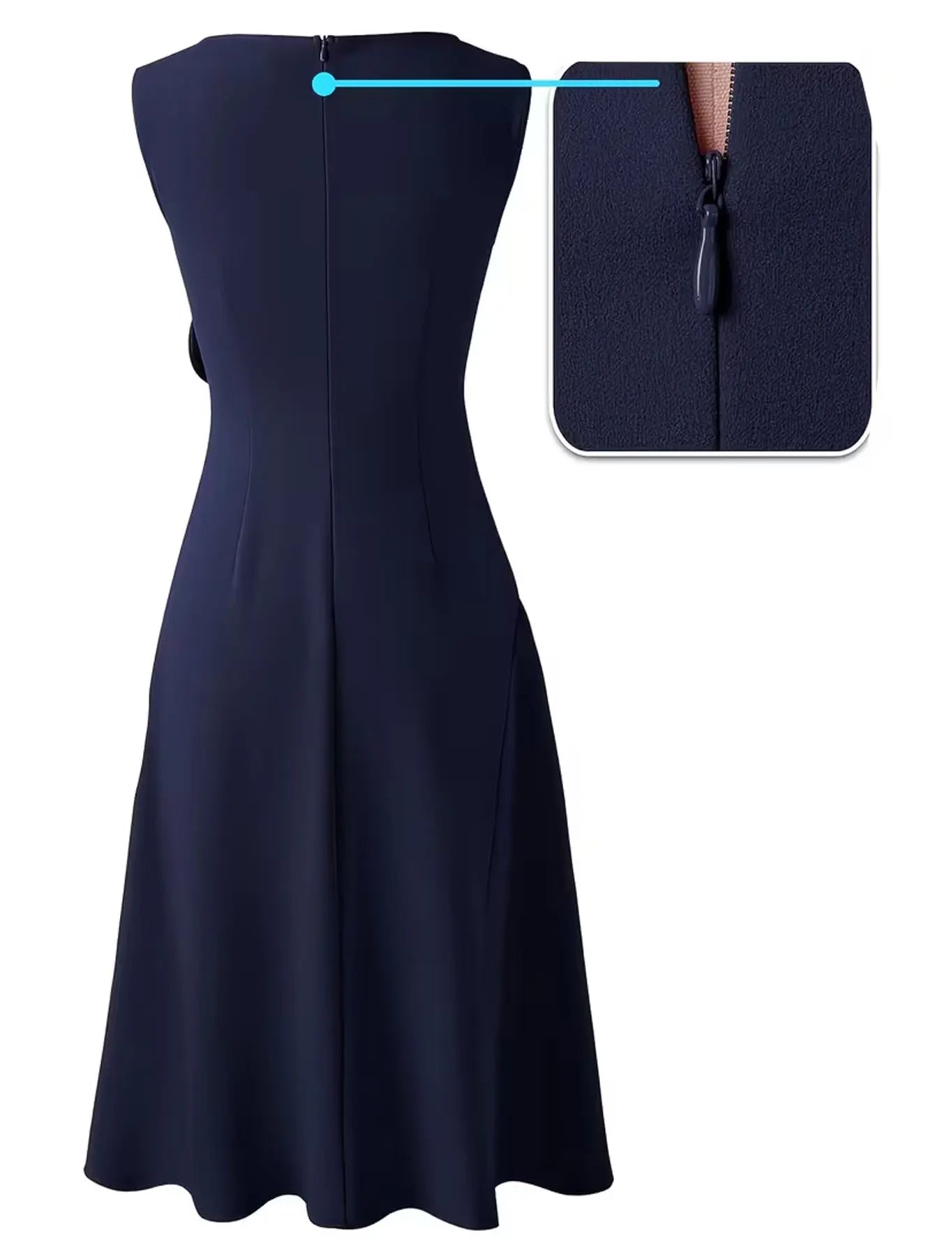 Everyday Slim Ruffle Dress
