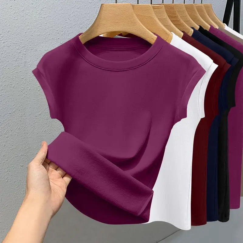 Essential Ribbed Summer Base Tee