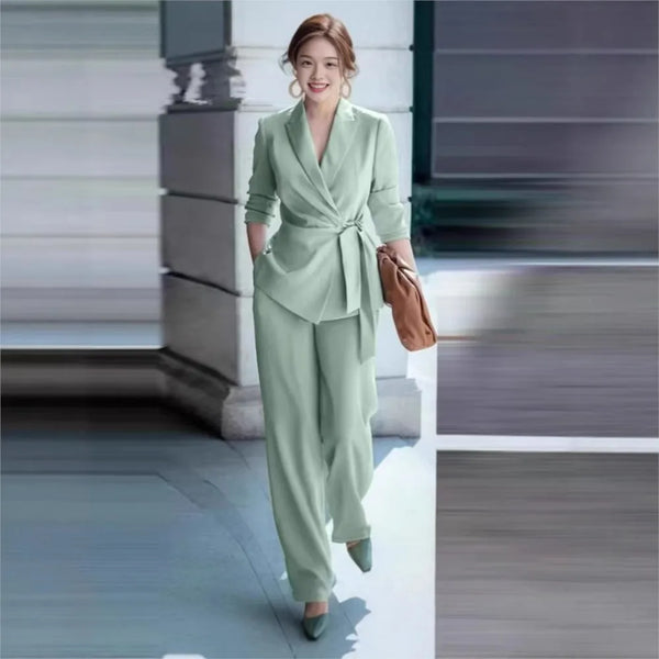 Tailored Elegance Office Suit Set
