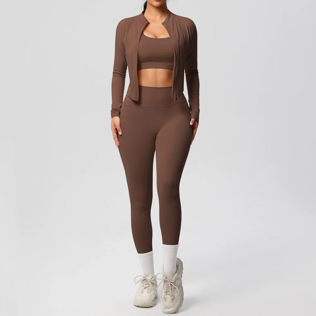 FlexPro Performance Gym Tracksuit Set