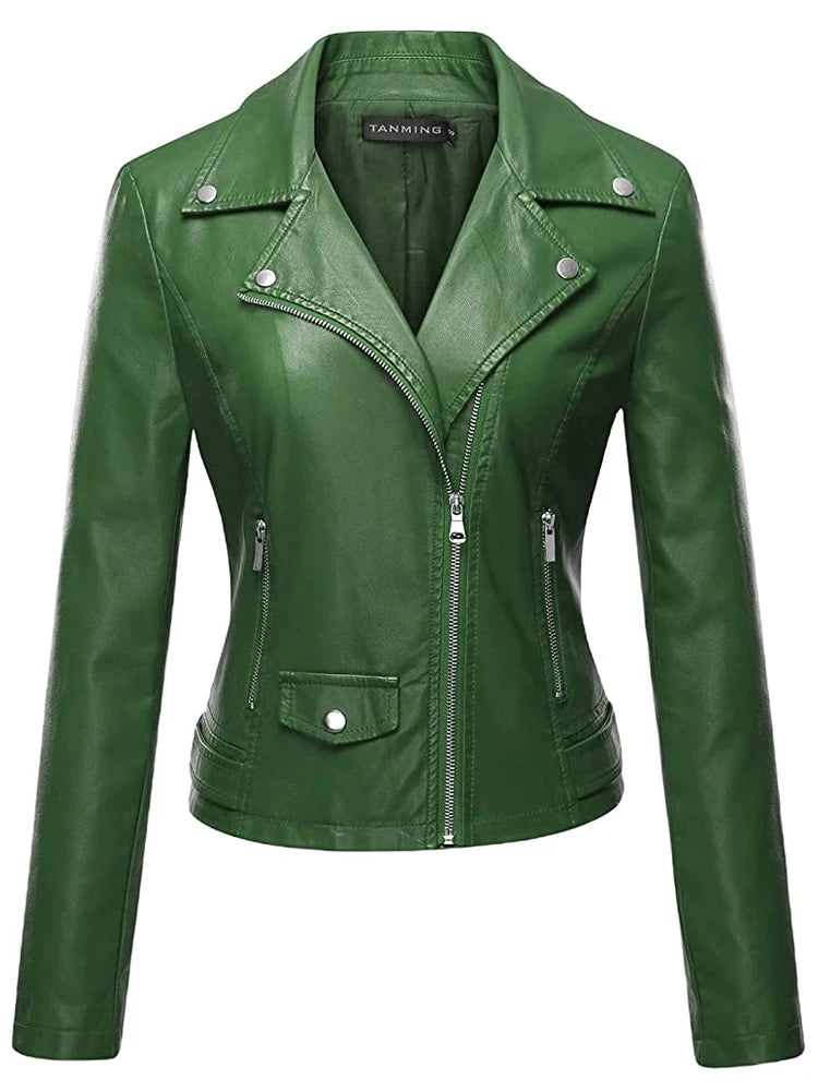Rogue Moto PU Leather Jacket