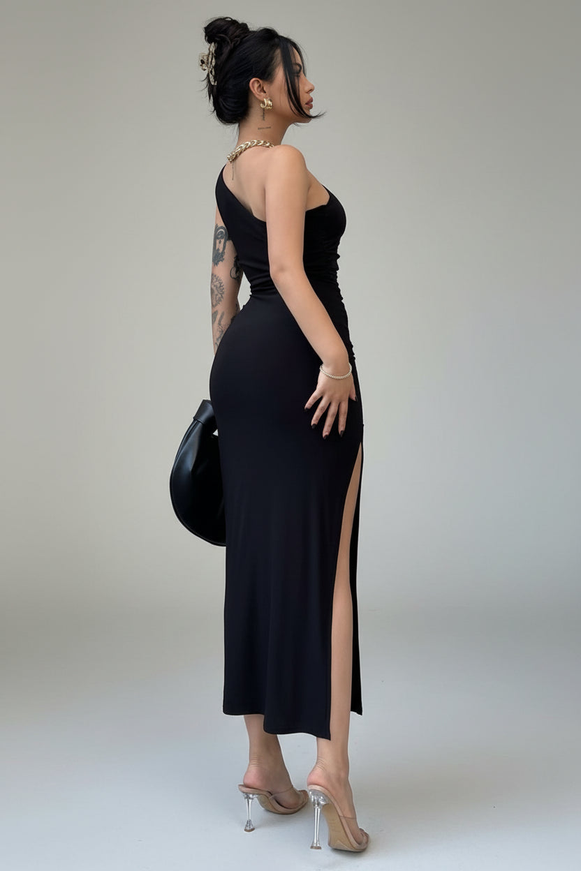 Classic Slim Maxi Dress