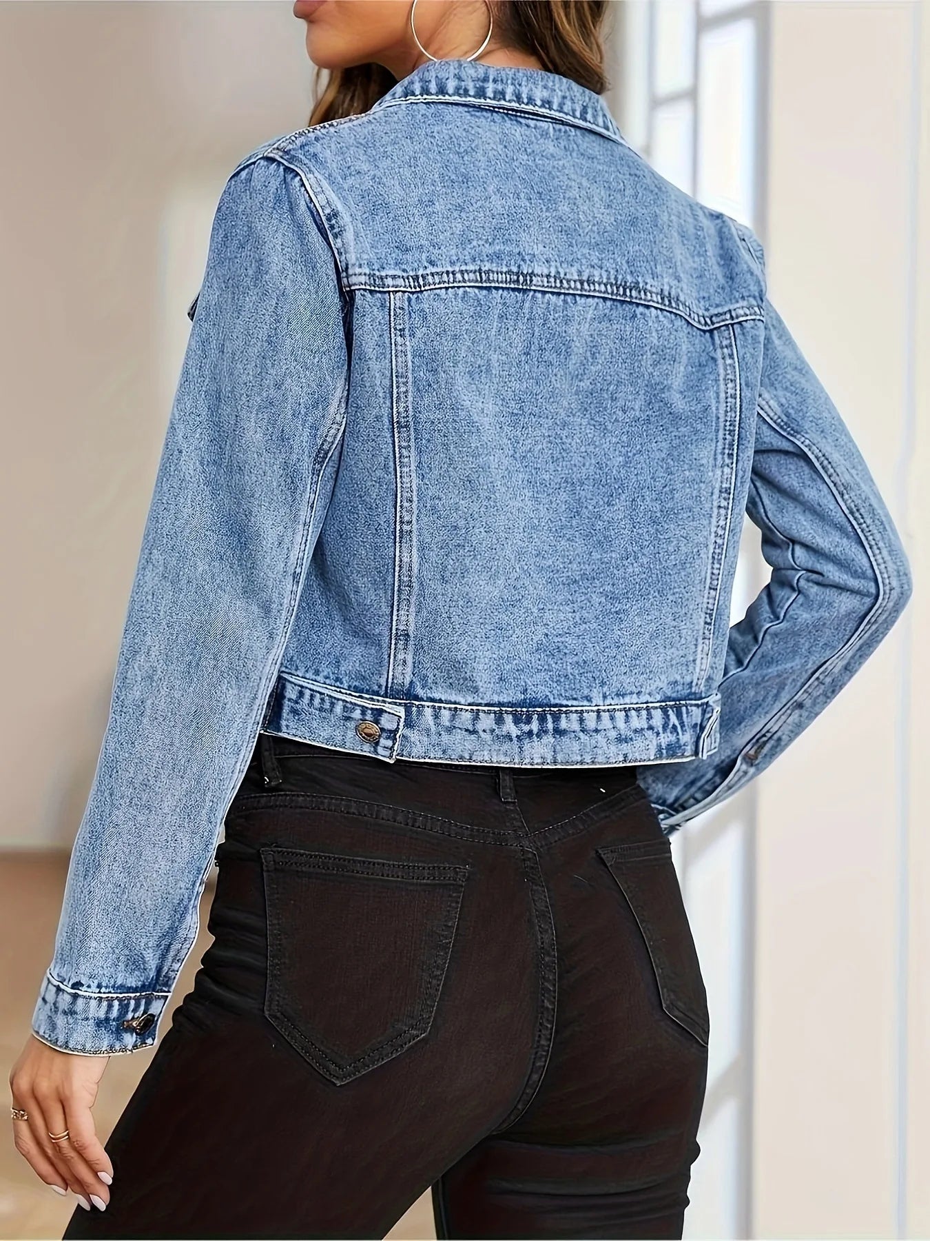 Rugged Short Denim Jacket