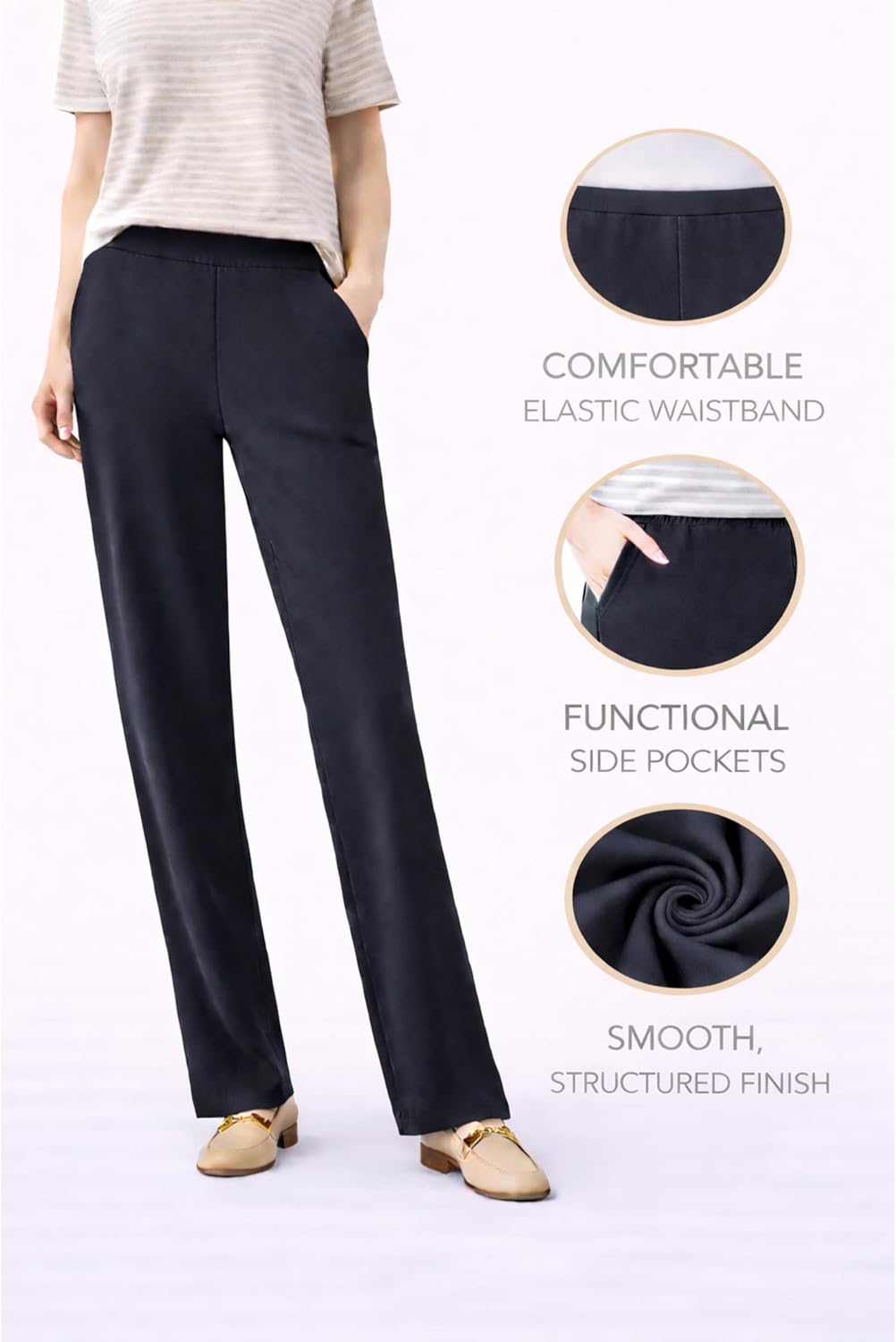 Everyday Straight Comfort Pants