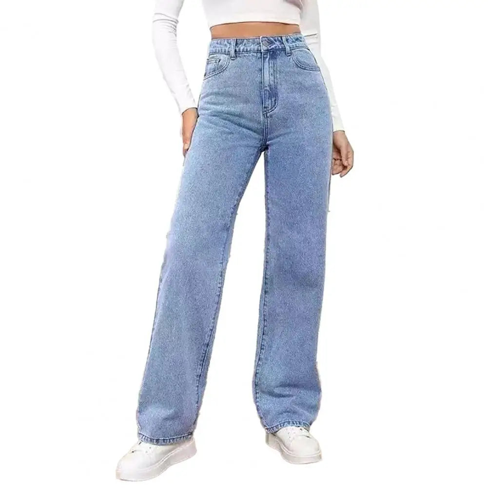 Everyday Stretch Wide Leg Jeans