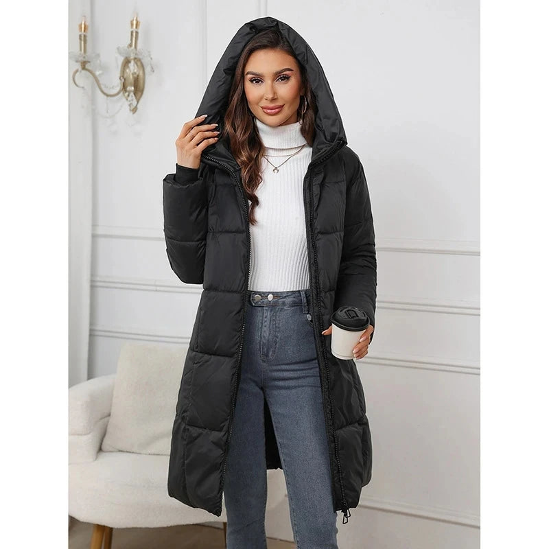 Long Winter Puffer Jacket