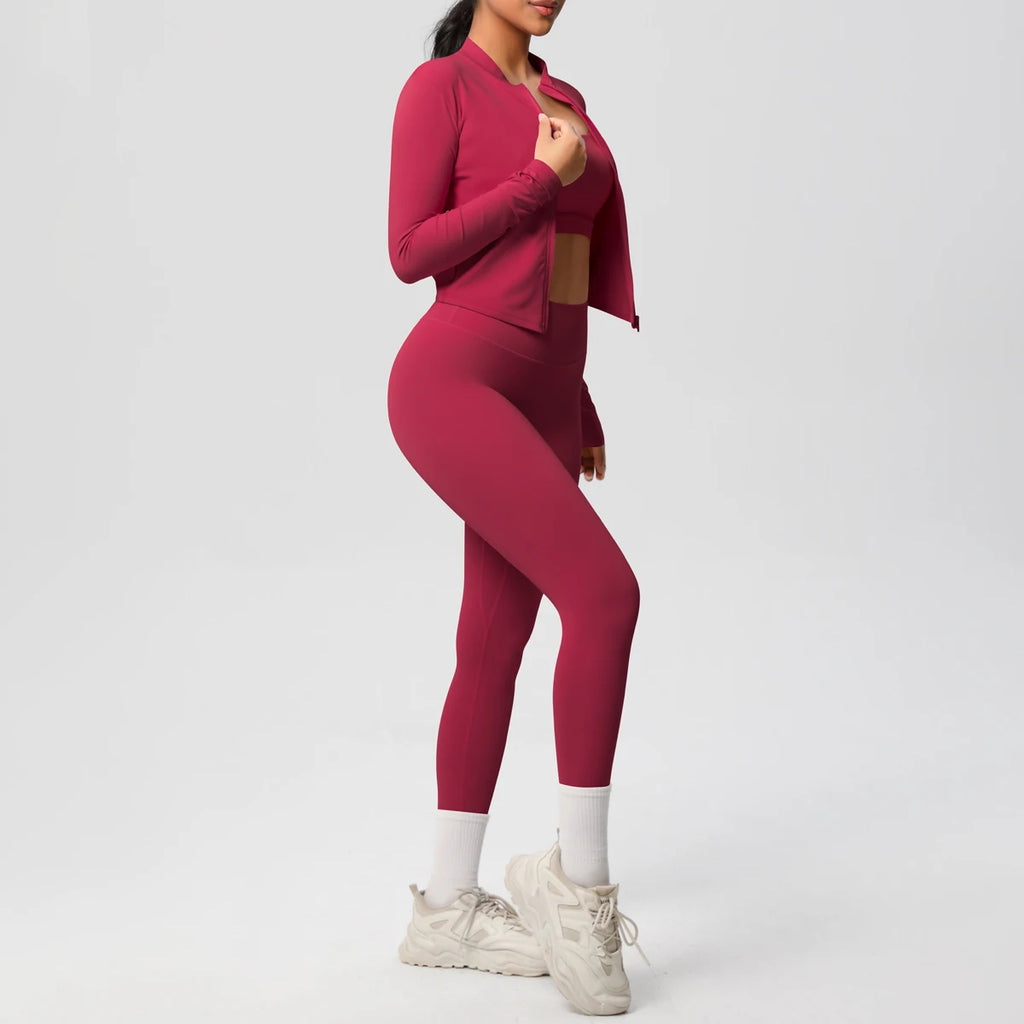 FlexPro Performance Gym Tracksuit Set