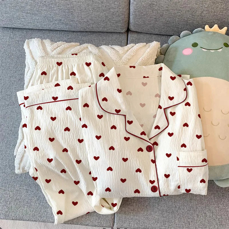 Cozy Print Home Comfort Pyjama Set