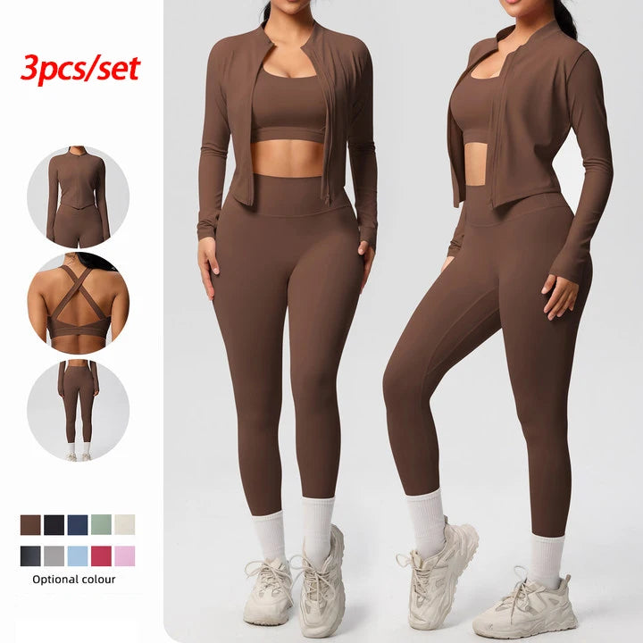 FlexPro Performance Gym Tracksuit Set