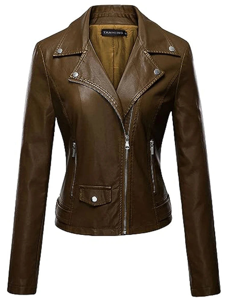 Rogue Moto PU Leather Jacket