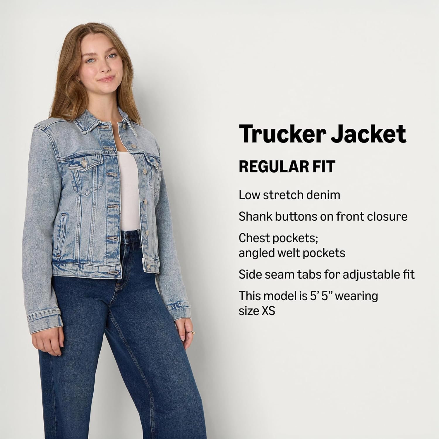 Everyday Denim Trucker Jacket