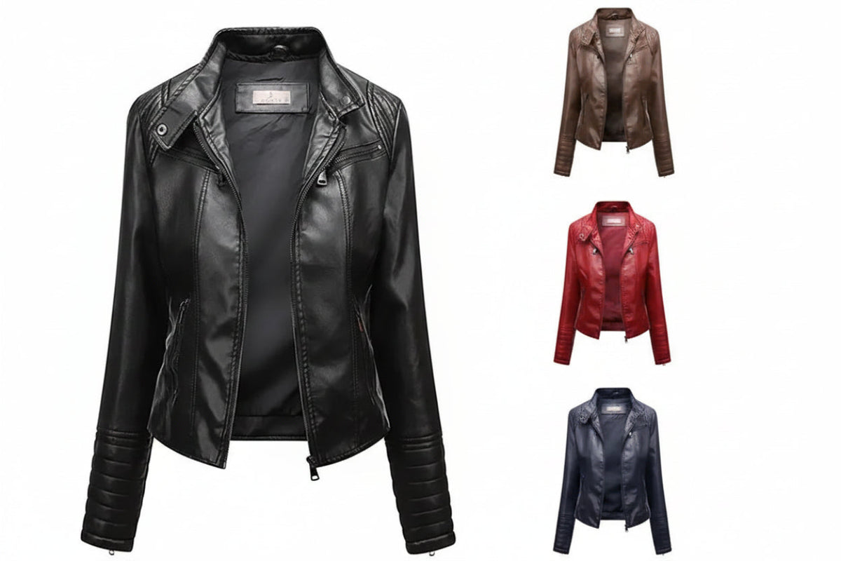 Urban Curve Leather Jacket