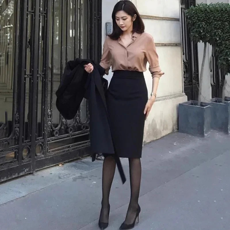 Sleek Everyday Pencil Skirt
