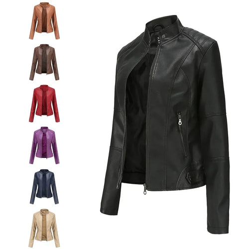 City Moto Faux Leather Jacket