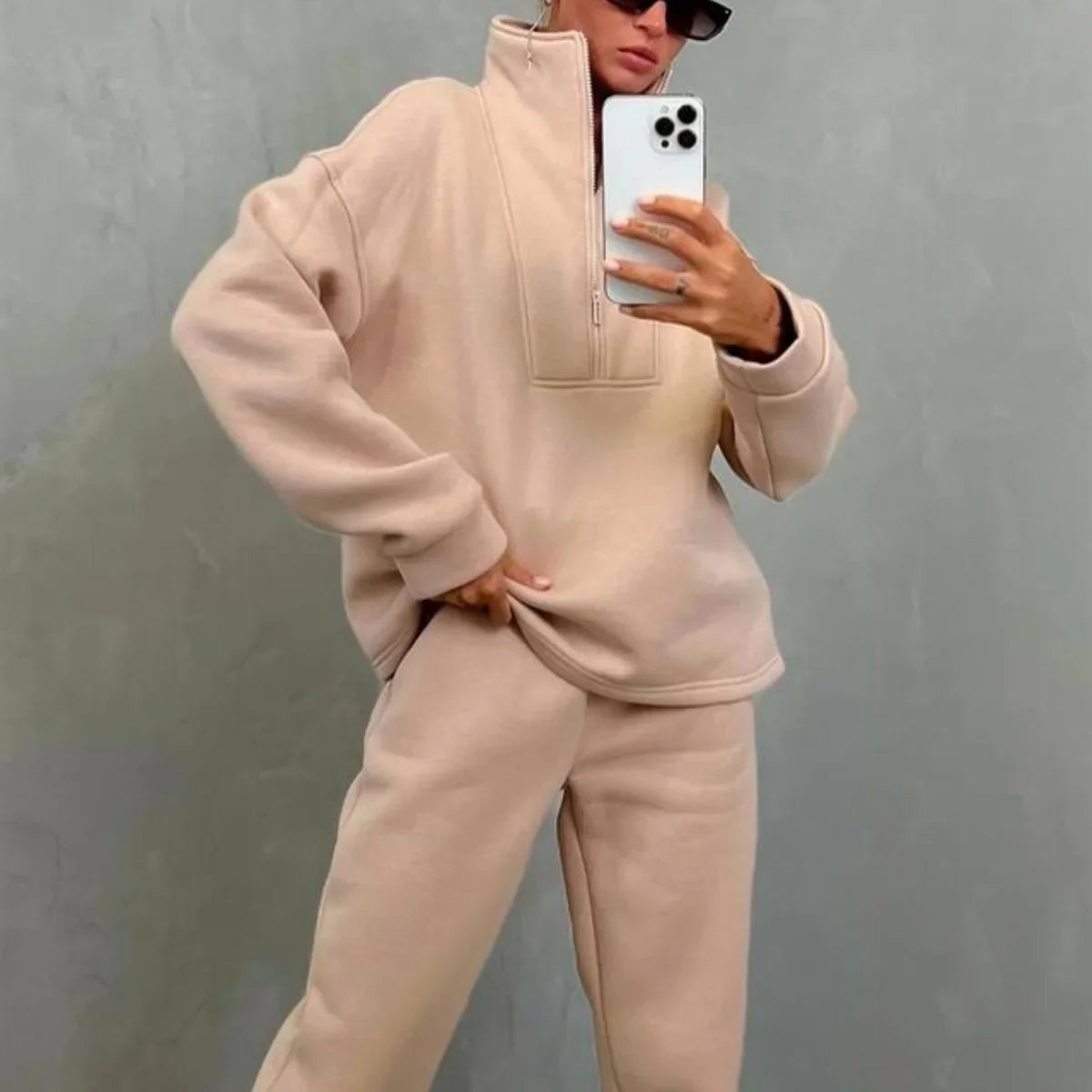 Zip Two-Piece Set