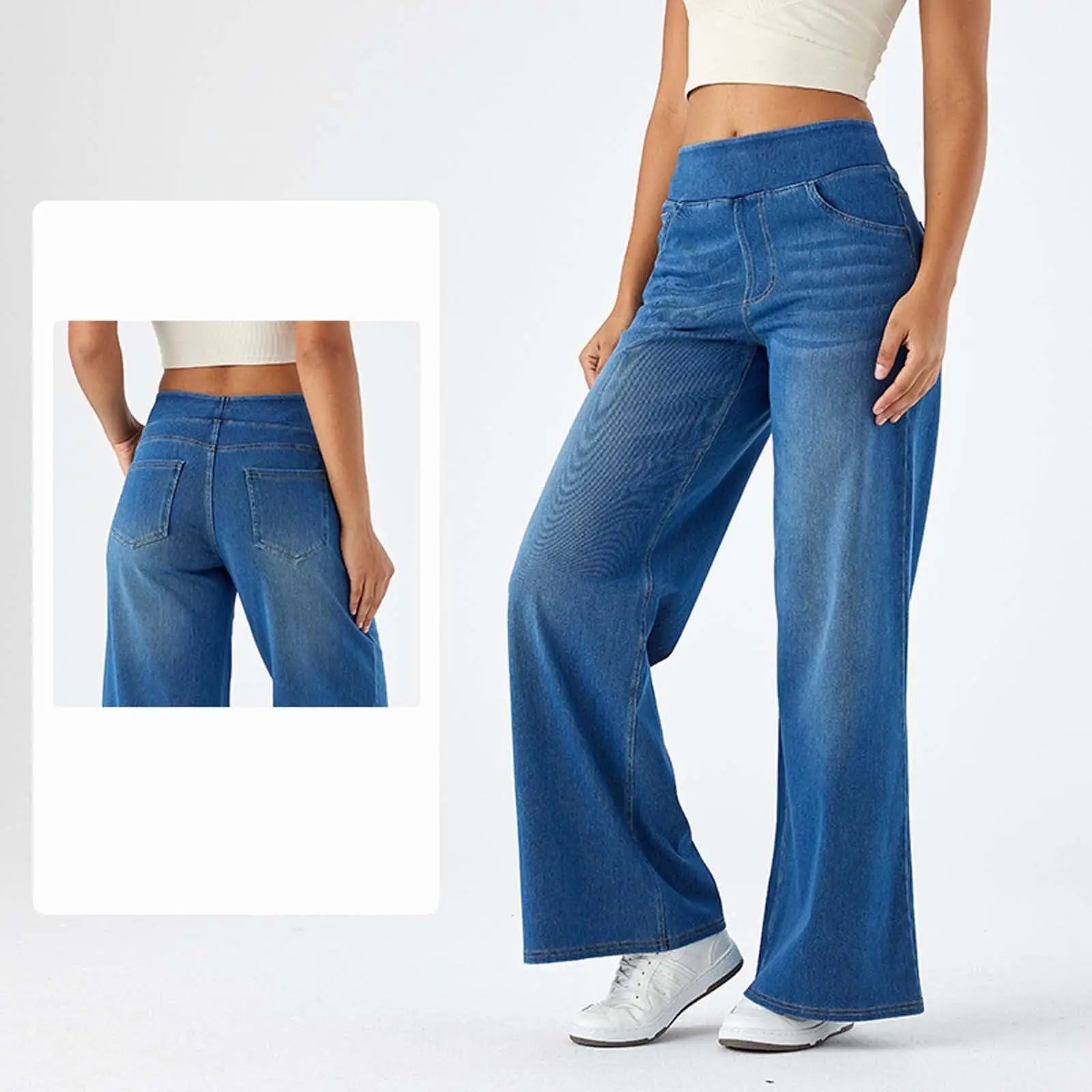 Urban Relaxed Wide Leg Jeans