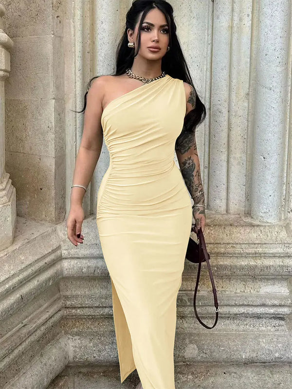 Midnight Classic Slim Maxi Dress