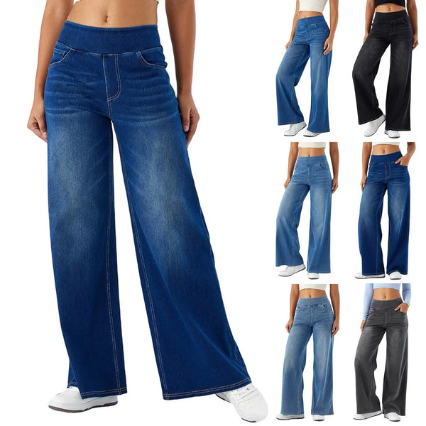 Urban Relaxed Wide Leg Jeans